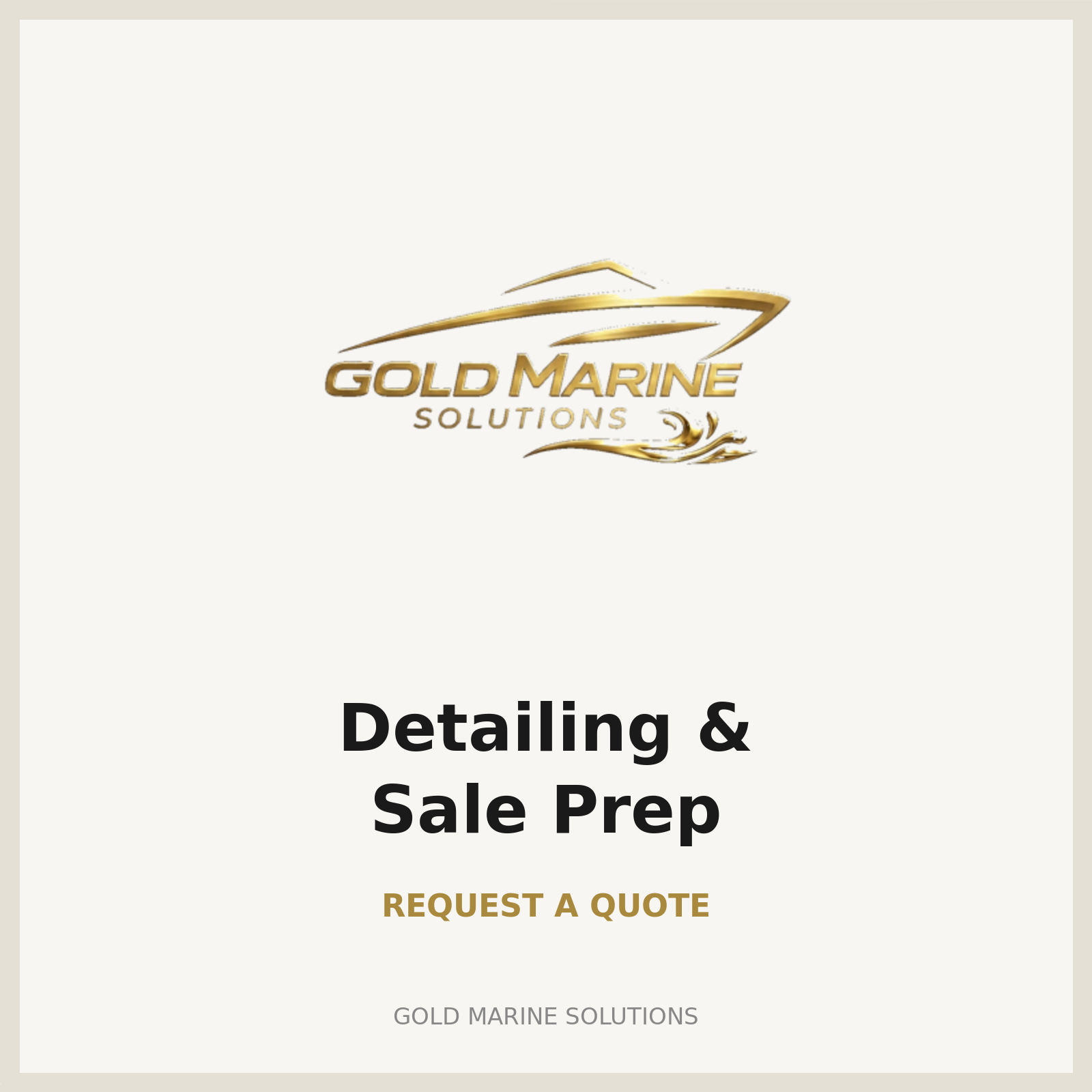 Detailing & Sale-Ready Prep (Request a Quote)