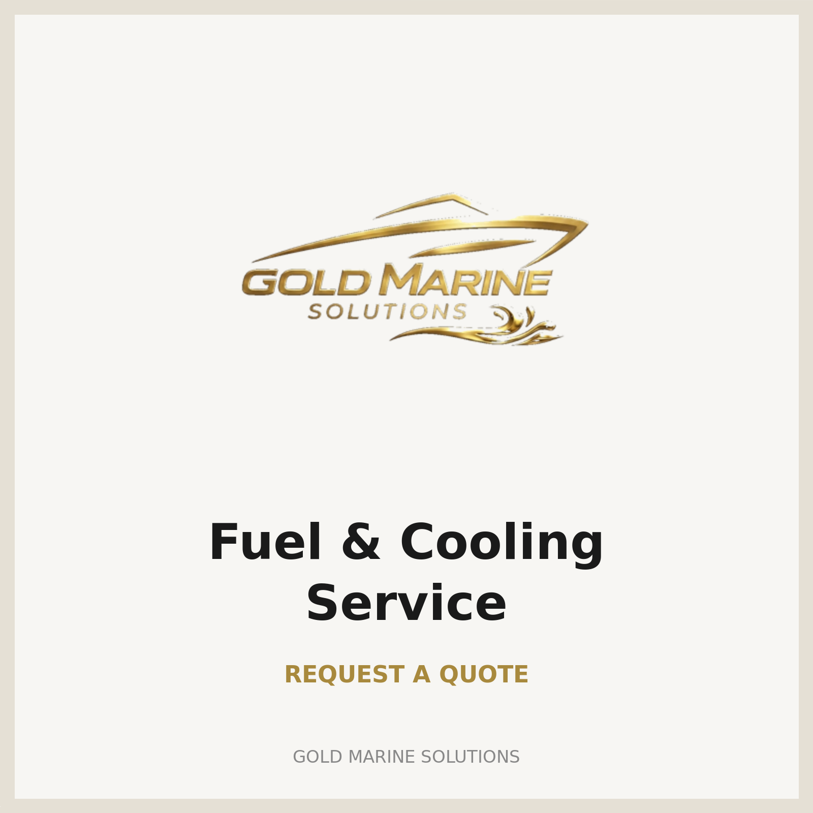 Fuel & Cooling System Service — Labour (Request a Quote)