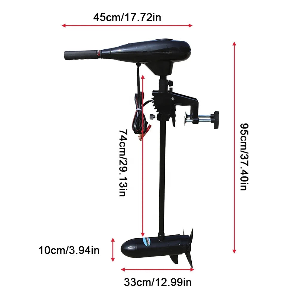 12v Electric Trolling Motor (Transom Mount)