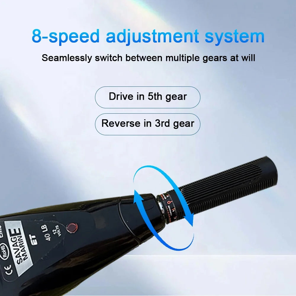 12v Electric Trolling Motor (Transom Mount)