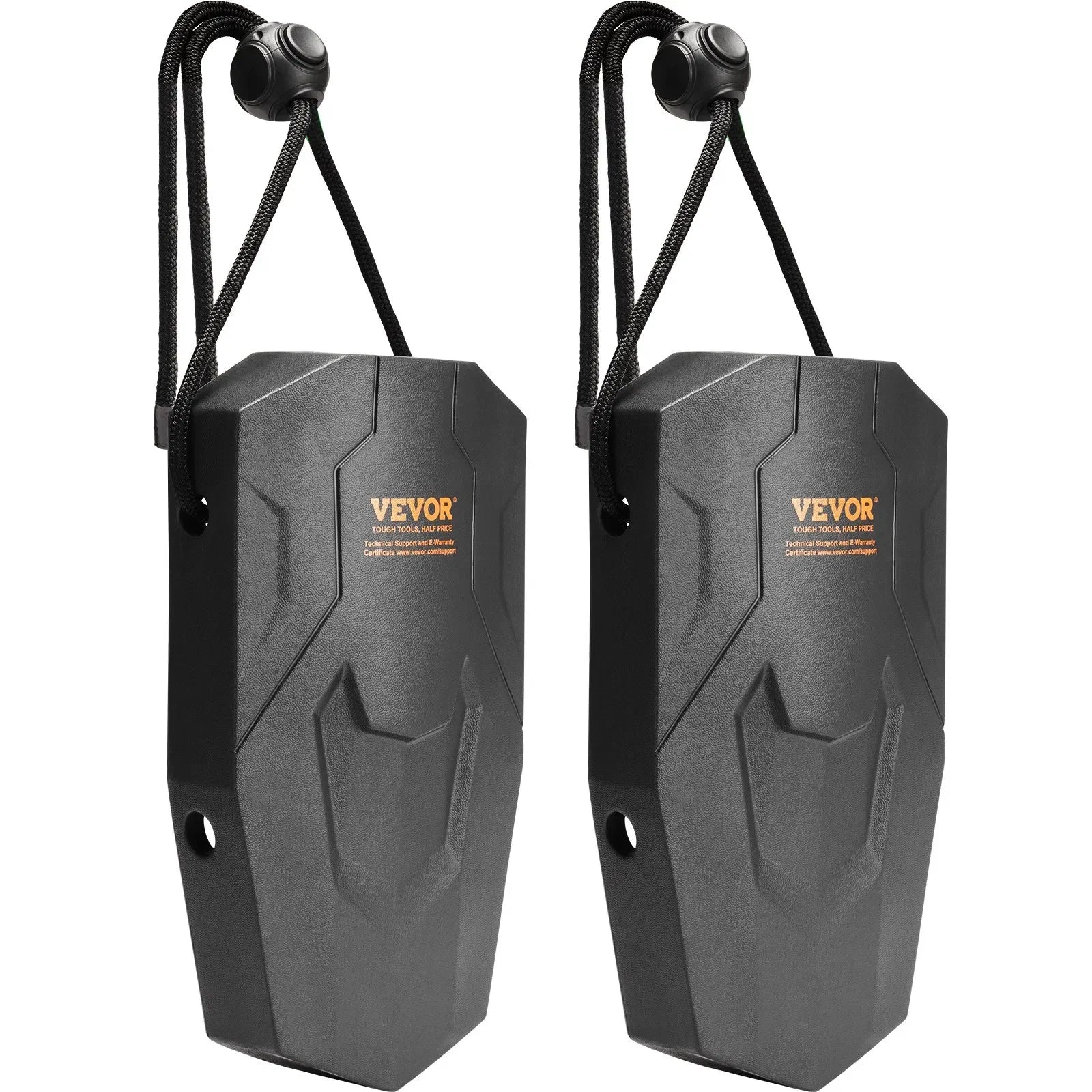 EVA Boat Fenders — 8.6" × 16", with Ropes & Storage Bag