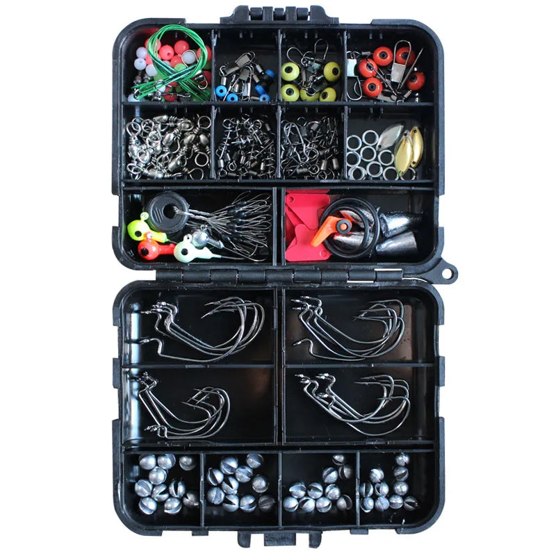 Fishing Lure & Tackle Set — 160+ Pieces