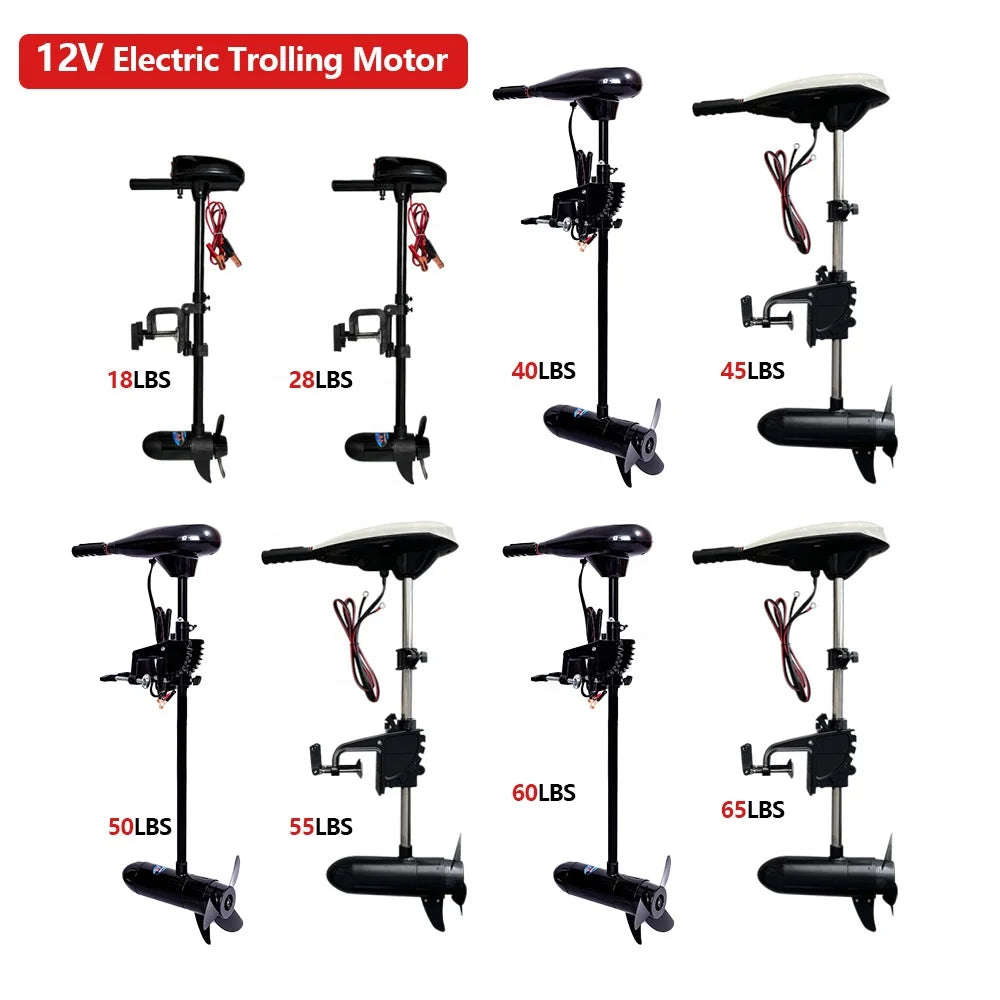 12v Electric Trolling Motor (Transom Mount)