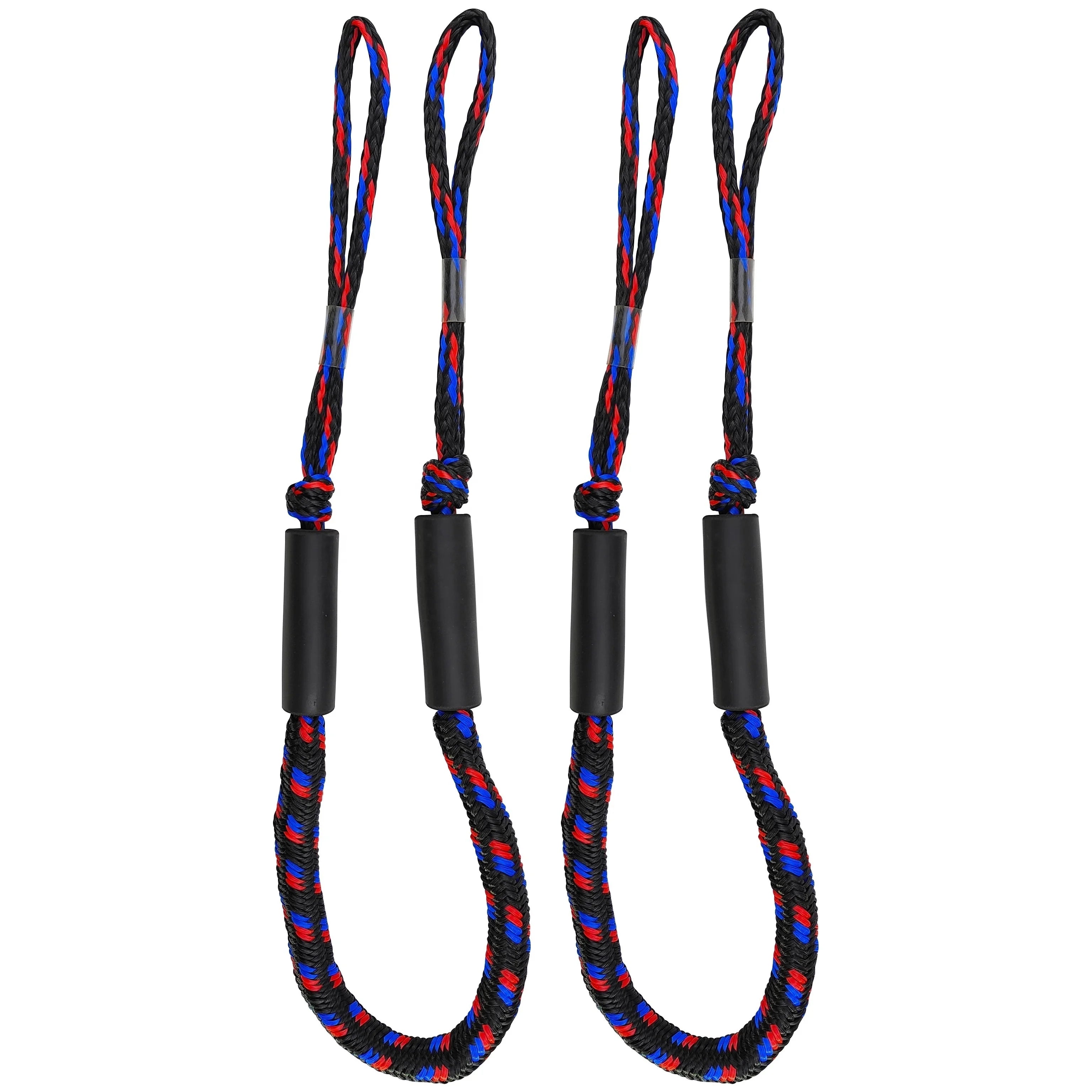 Bungee Dock Line — 4ft, 2200 lb Shock-Absorbing