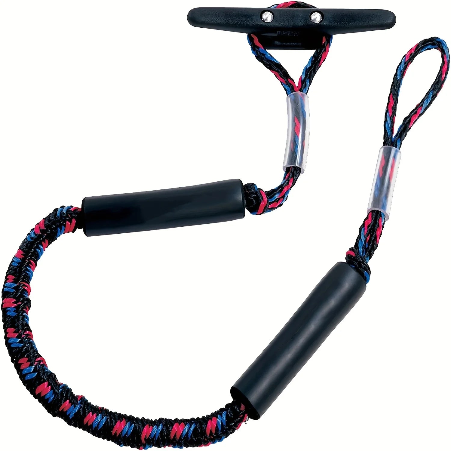 Bungee Dock Line — 4ft, 2200 lb Shock-Absorbing