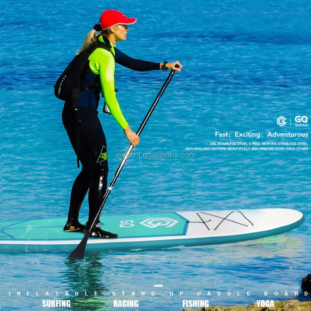 Soft-Top Inflatable Stand-Up Paddle Board — Complete Kit