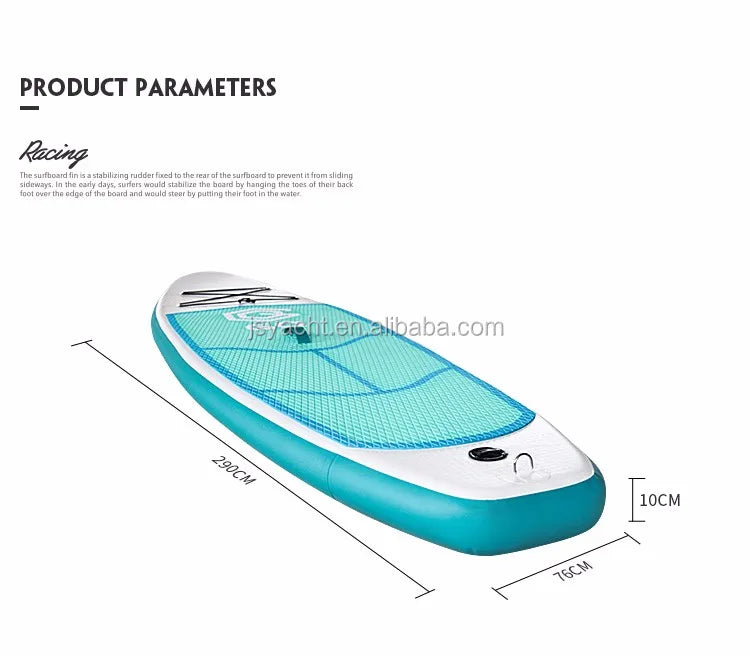 Soft-Top Inflatable Stand-Up Paddle Board — Complete Kit