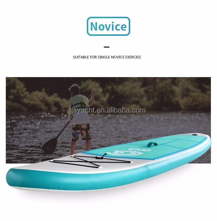 Soft-Top Inflatable Stand-Up Paddle Board — Complete Kit