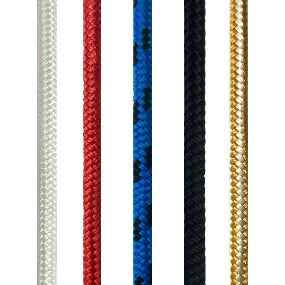 Double-Braided Nylon Dock Rope — Marine Grade